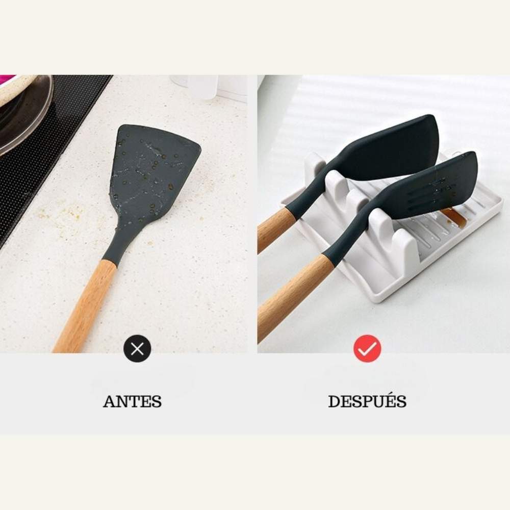 Escurridor Organizador Para Utensilios de Cocina