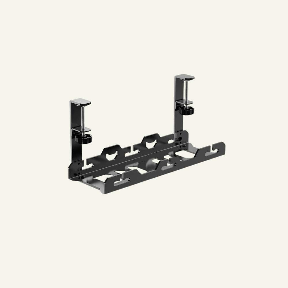 Soporte Organizador para Cables de Escritorio