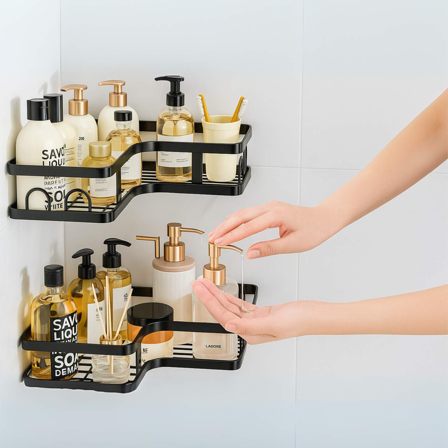 ZenWall | Set de Esquineros de Baño