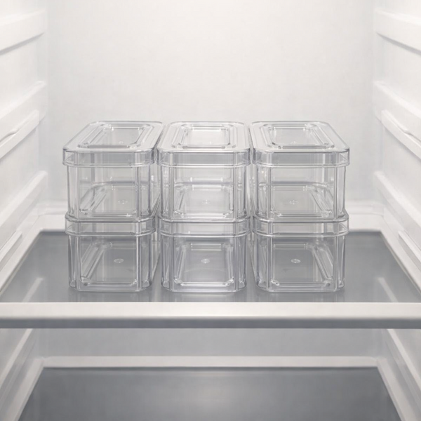 Apilables y estables. Cada centímetro cuenta.