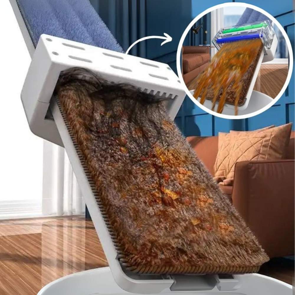 Trapeador de Microfibra con Auto Escurrido