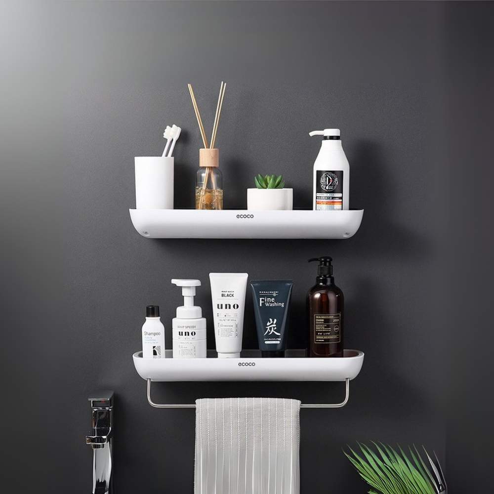 Repisa con Barra para Baño