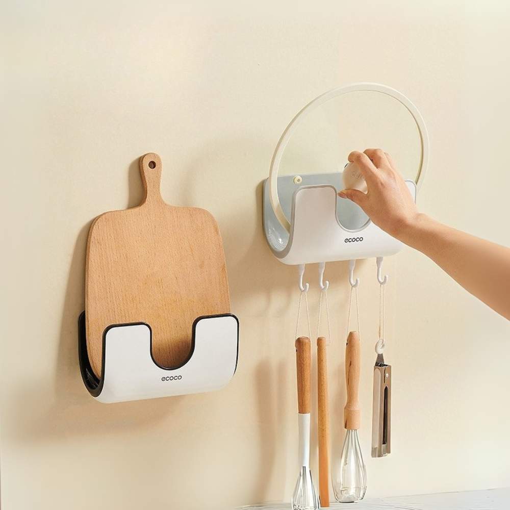 Repisa de Pared para Tapas de Cocina