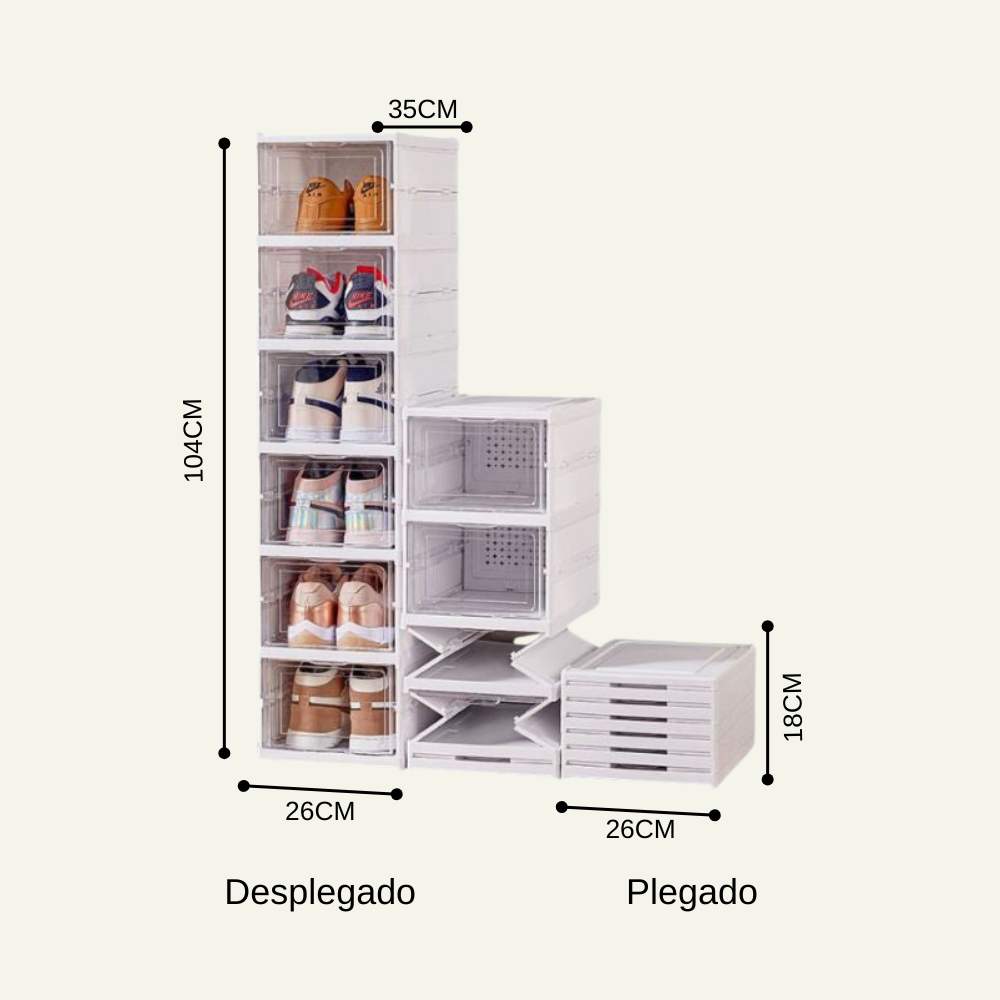 Organizador Retráctil de Zapatos