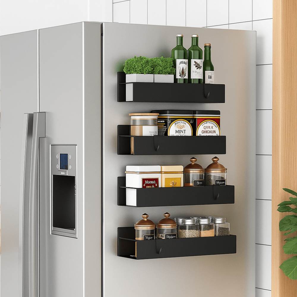 Set de 4 Organizadores Imantados para Nevera