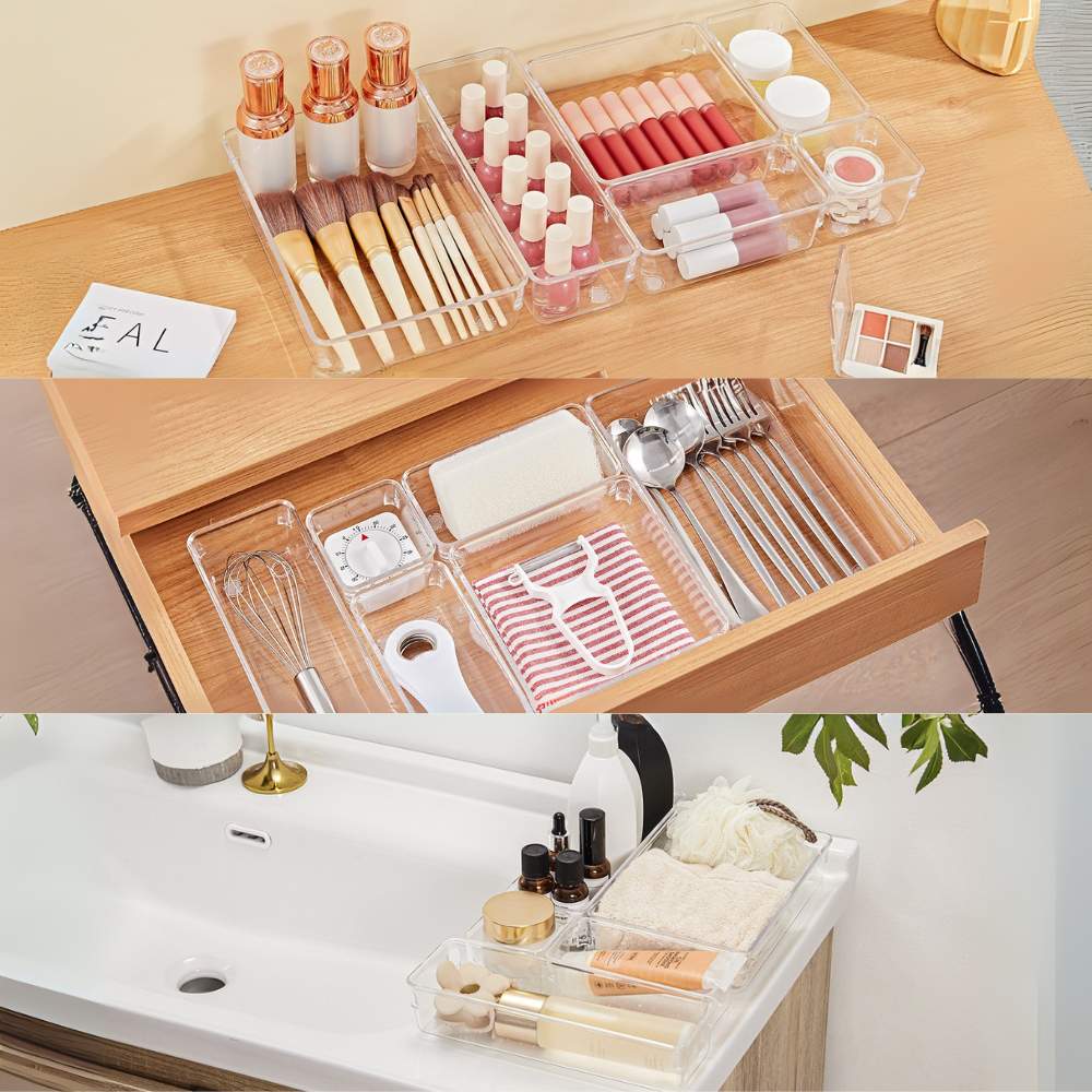 Organizadores Transparentes Para Cajones