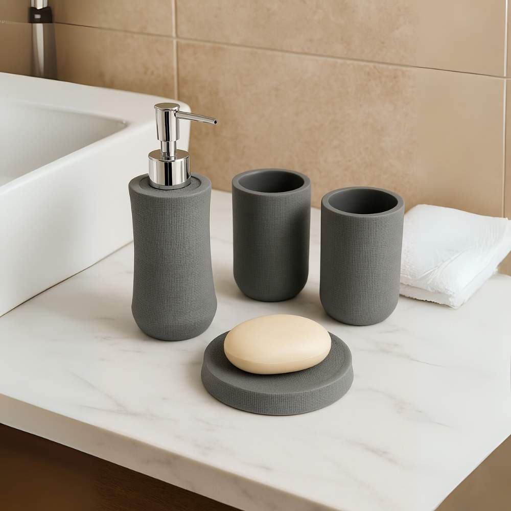 Set Decorativo de Accesorios para Baño