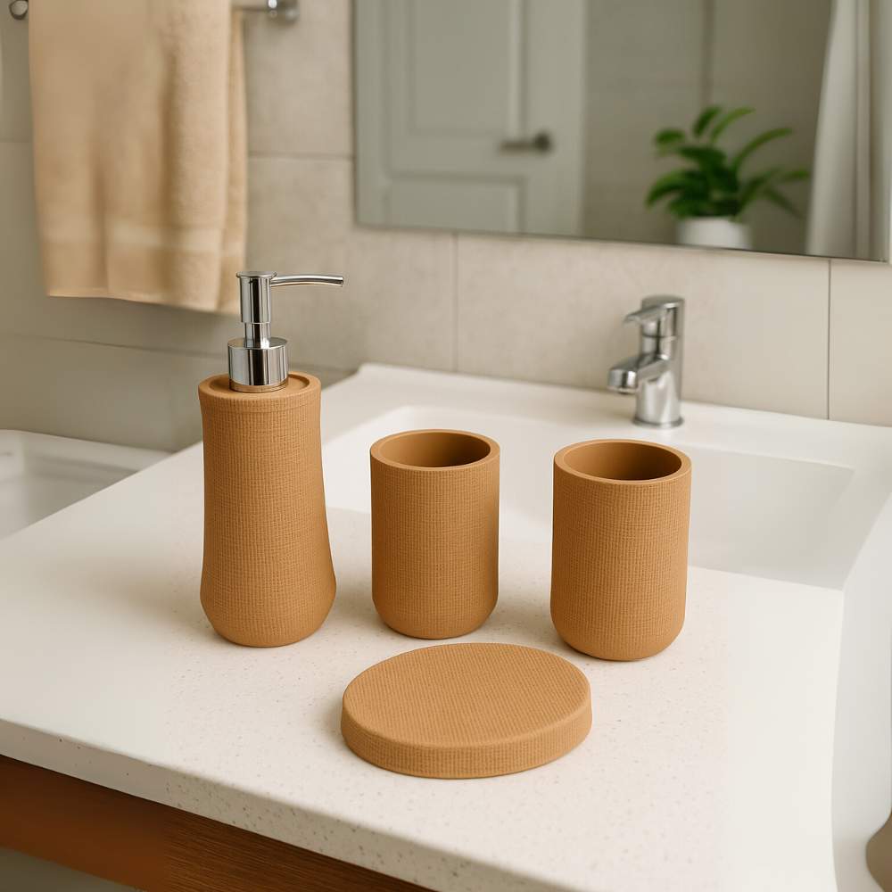 Set Decorativo de Accesorios para Baño