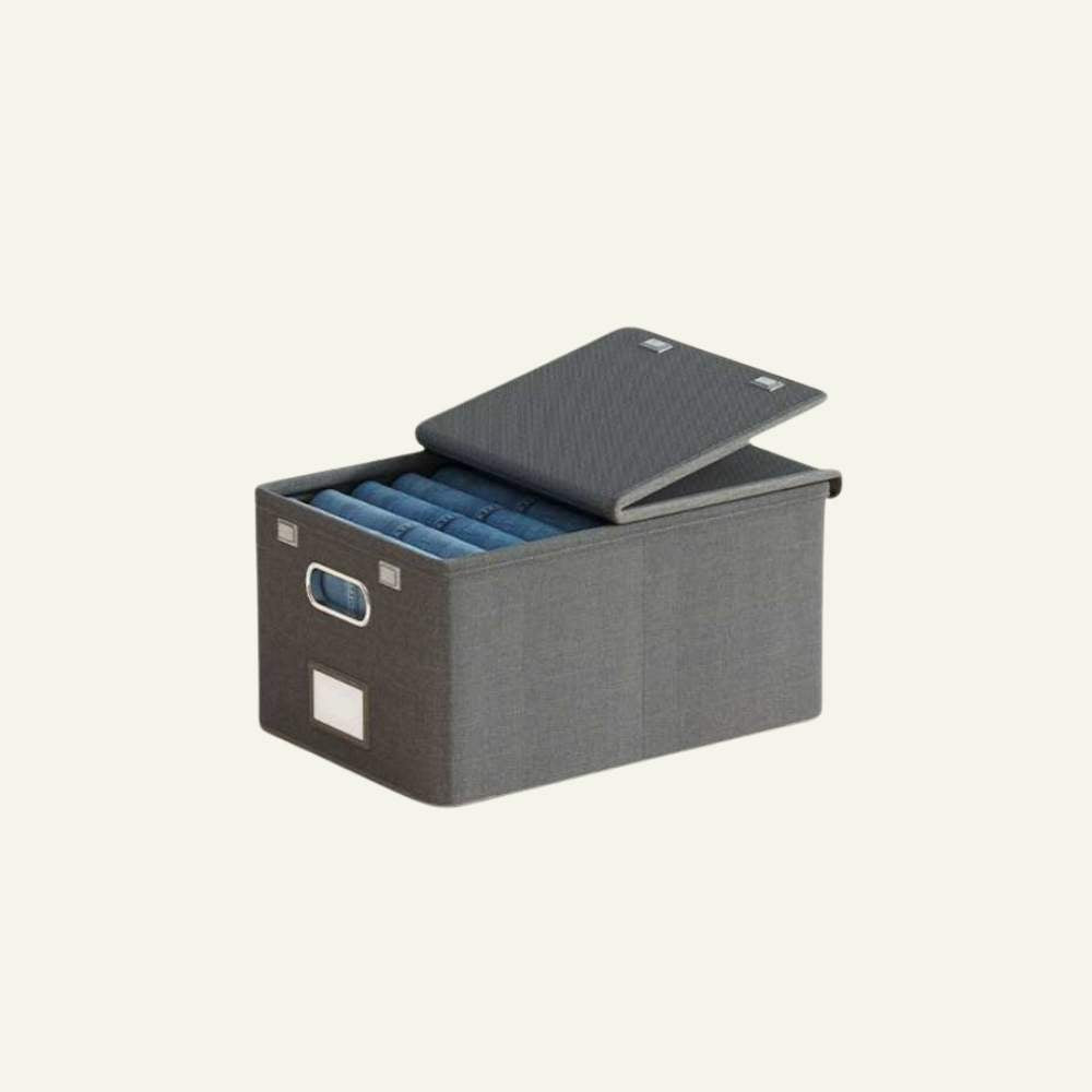 Caja Organizadora Con Tapa Para Ropa