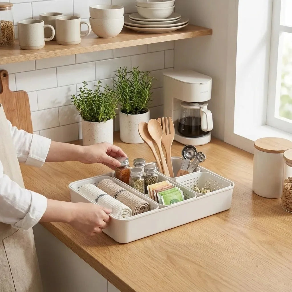 Organizador de Cajones de Escritorio x5