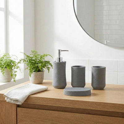 Set Decorativo de Accesorios para Baño