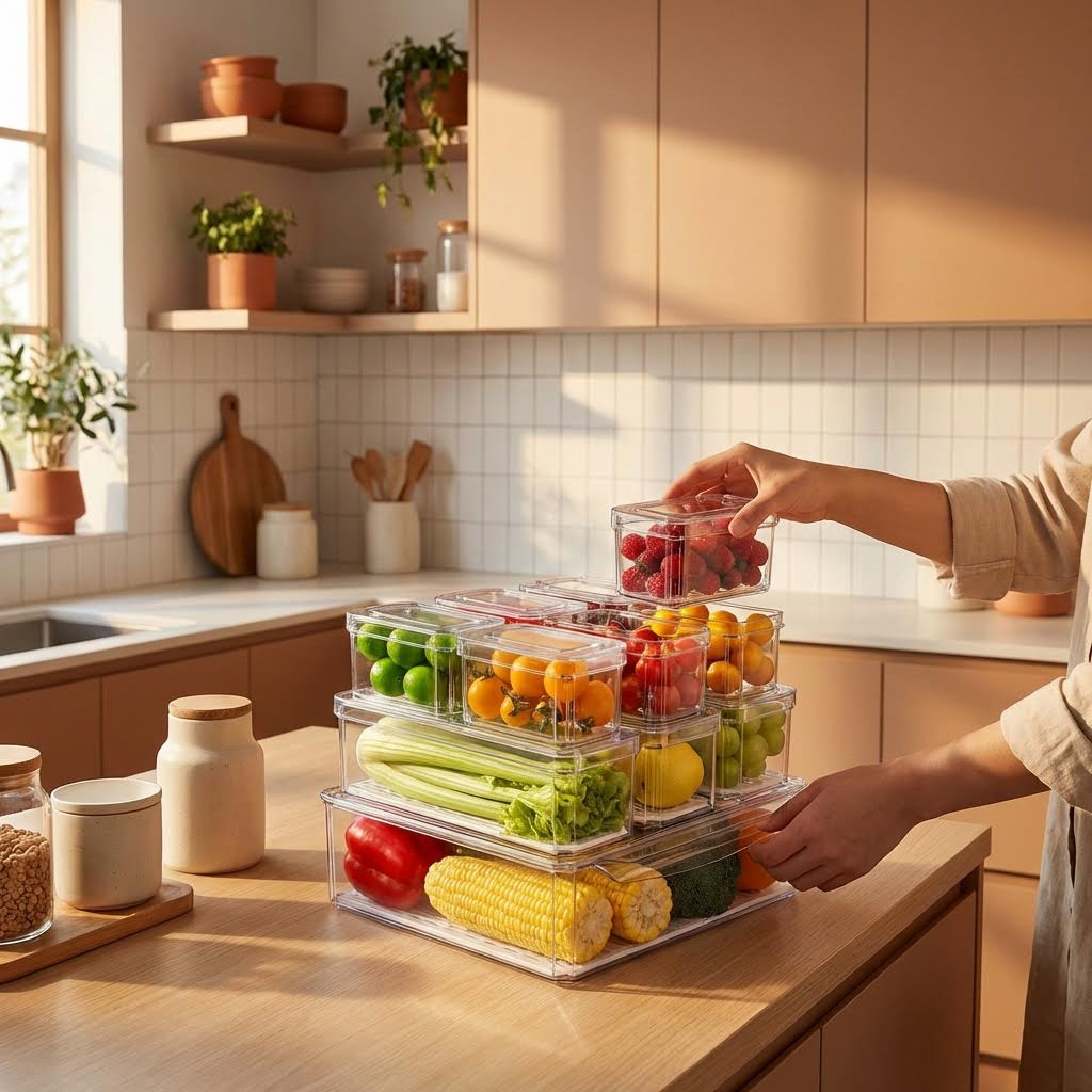 Set de Contenedores para Alimentos