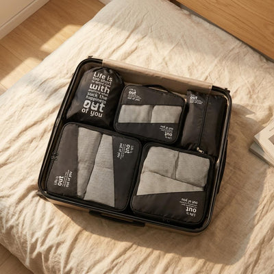 Juego de 6 Organizadores de Equipaje para Accesorios de Viaje